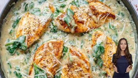 Keto Chicken Florentine