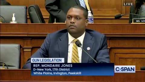 Rep. Mondaire Jones (D-NY): "You will not stop us from passing [gun control].
