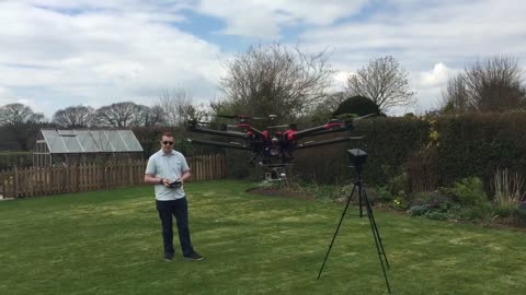 DJ Drone test flight