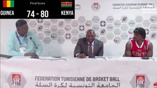 Kenya Morans vs Guinea Post Game Interview - FIBA Afrobasket 2025 Qualifiers