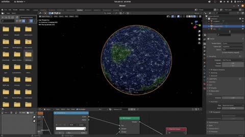 How to make a Planet - a Earth like Planet in Blender - a tutorial