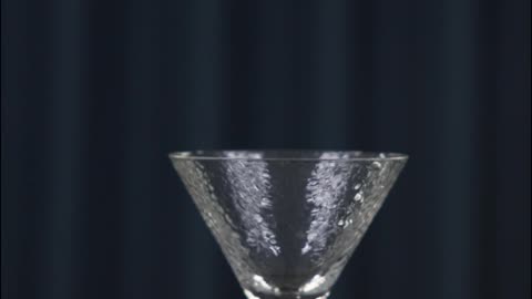 Japanese-style hammered martini cup