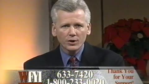 December 2000 - WFYI Fund Drive During Gordon Lightfoot Special