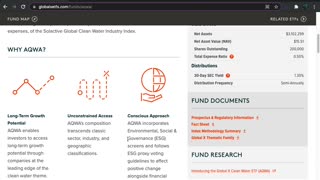 AQWA ETF Introduction (Clean Water)