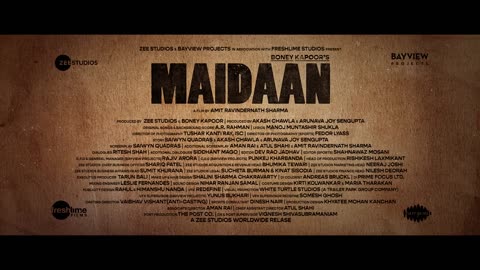 Maidaan Trailer | Ajay Devgn | Amit Sharma | Boney K | A.R. Rahman | Fresh Lime Films | EID 2024