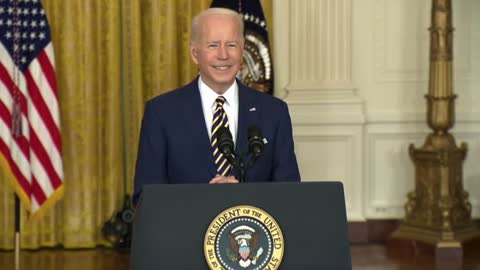 Biden: "Some people may call what's happening now 'the new normal.' I call it 'a job not yet finished.'"