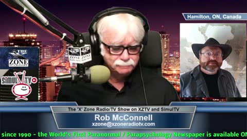 The 'X' Zone Radio/TV Show with Rob McConnell: Guest - RON MURPHY