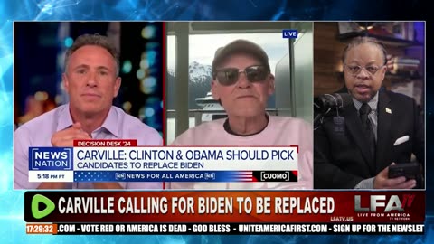 DEM CARVILLE SAYS IT’S TIME FOR A NEW CANDIDATE