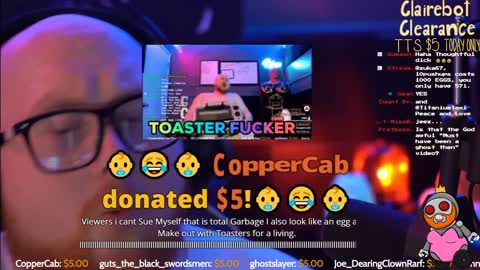 CLAIREBOT TAKEOVER [Deleted Coppercab Stream]