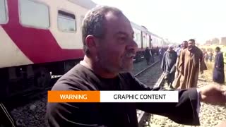 At least 32 killed in Egypt train collision