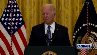 Biden DISOBEYS Handlers: "I’m Supposed To Stop And Walk Out Of The Room"