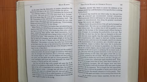 Mein Kampf (My Struggle) 018 Adolf Hitler 1925 Translated by R. Manheim Audio/Video Book S018