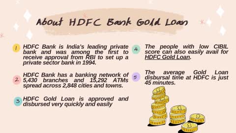 HDFC gold loan