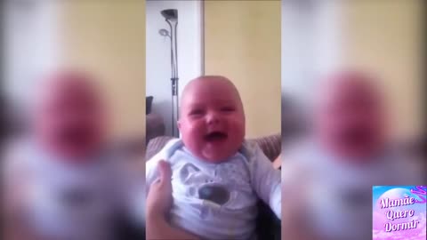 try not to laugh baby cuddles #