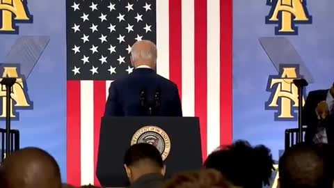Biden Tries To Shake Hands With A Ghost