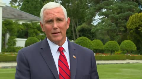Mike Pence explains why he stayed at Trump hotel