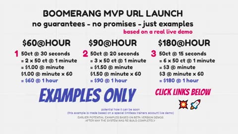 BOOMERANG MVP LINK IS LIVE - NEAR FUTURE EXAMPLES - AI BOT PROFITS - TOP TEAM ROB BUSER