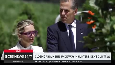 Closing arguments underway in Hunter Biden's gun possession trial CBS News