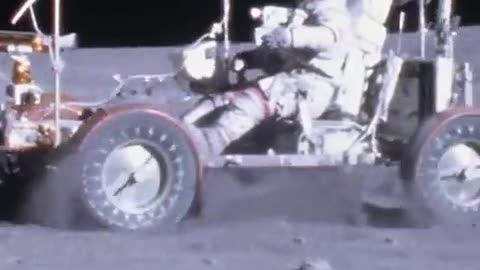 In 1971 NASA put a car on the moon