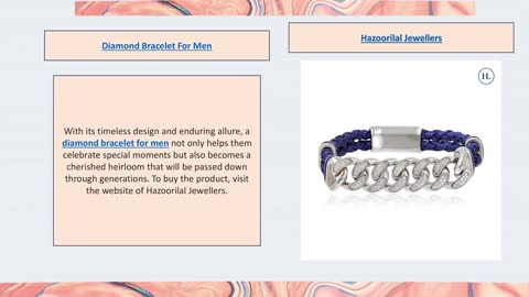 Best Online Men's Jewelry Store | Hazoorilal Jewellers