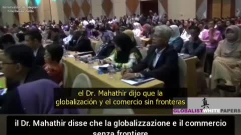 ⚠️CLAMOROSA DICHIARAZIONE DELL'EX PRIMO MINISTRO DELLA MALESIA⚠️