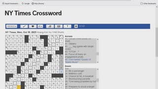 NY Times Crossword 11 Sep 23, Monday