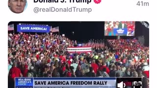 National anthem sung by MAGA Patriots