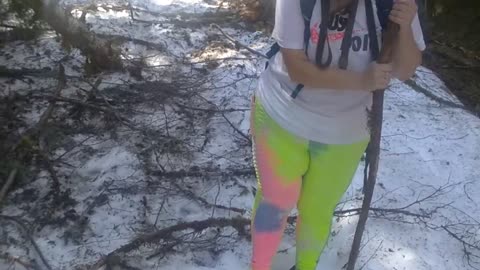 11 Mile Snow Hike part 1