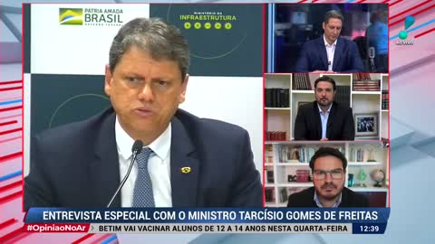 "Jair Bolsonaro priorizou conclusão de obras paradas", revela ministro da Infraestrutura