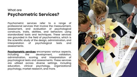 Psychometric Services: Enhancing Assessment and Evaluation