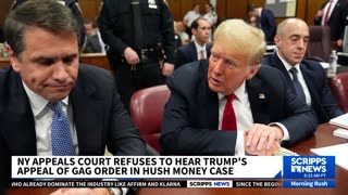 NY Appeals Court refuses to hear Trump's appeal of gag order in hush money trial