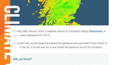 🌡️🏴󠁧󠁢󠁳󠁣󠁴󠁿 #ClimateWarning in Kinlochleven, Scotland!