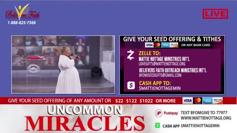 ANOINTED PRAYER TO BREAK WICKED ARROWS-PROPHETESS DR. MATTIE NOTTAGE