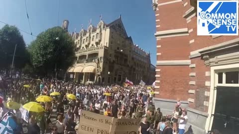 Massale Dam-demo - Samen voor Nederland