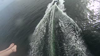 POV Parasailing Scary!