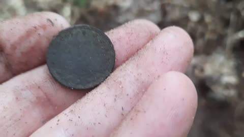 JUST WANDERIN #95 Metal detecting the woods in an 1850s park!!