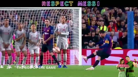 Respect Messi Magic Goal oooohhh .... No-4