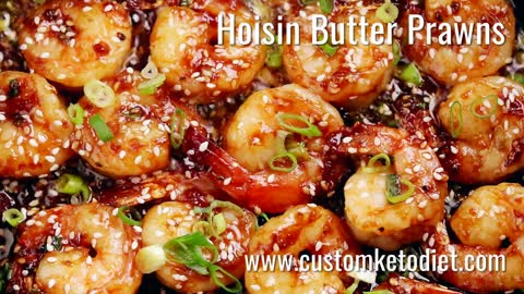 Keto Hoisin Butter Prawns 2