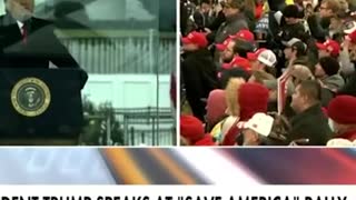 Why Won't Media Show Video Evidence of Trump "Inciting" Mob? It Doesn't Exist