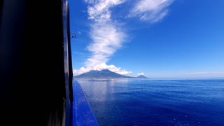 island view from the sea