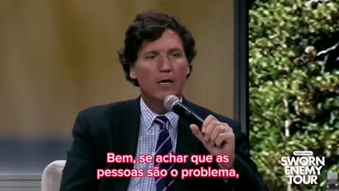 Fem (fórum económico mundial) _ Jordan Peterson e Tucker Carlson