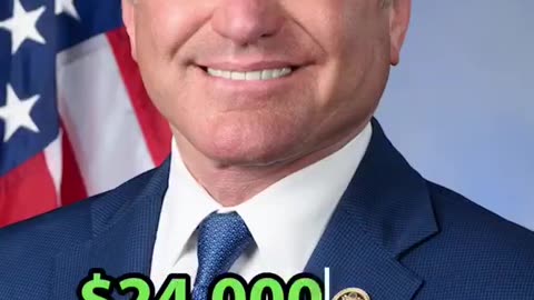 This US politician makes an average of $24,000,000 every single month