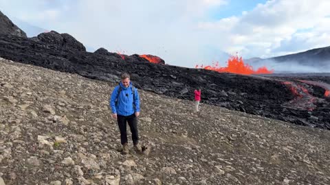 New Volcanic Eruption In Iceland