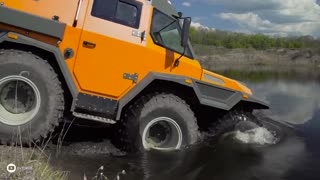 Russian Wamah 8x8 All-Terrain Vehicle