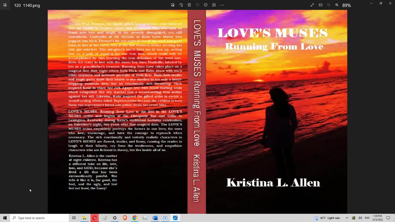 Chapter 26 LOVE'S MUSES Book 1 Running From Love