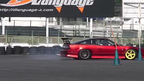 Gymkhana en el circuito de Tsukuba.práctica