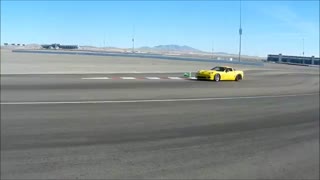 Drifting Corvette