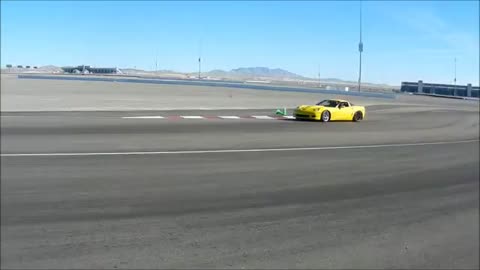Drifting Corvette