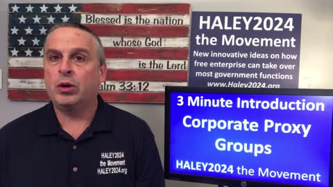 3 Minute Intro to Corporate Proxy Groups