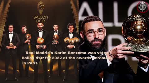 BALLON D'OR 2022 | HIGHLIGHTS | COMMENTS - KARIM BENZEMA | REAL MADRID CF WINS BALLON D'OR 2022